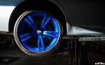 BMW M5 on Candy-Blue Wheels by EAS 2016 года